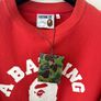 Bape Crew Neck Red XL new Japan Image 3