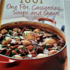 New large cookbook 1001 pot casserole soups and stews