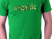 Organic Weed Cannabis Text Printed T-shirt Size S-xxl