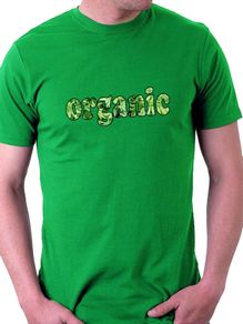 Organic Weed Cannabis Text Printed T-shirt Size S-xxl