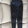 Maternity Spanx black jeans size 10 8 Image 5