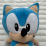Sonic the Hedgehog Plush Toy Approx. 11 Sega Used Dirty PLease look at the pictures Image 2