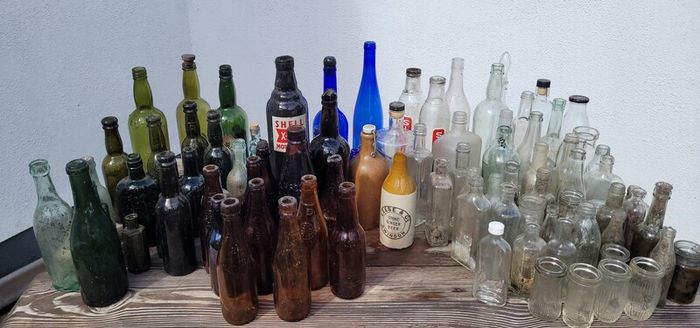 Glass bottles