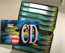 New SKC Cassette tapes Type II Chrome