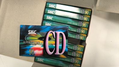 New SKC Cassette tapes Type II Chrome