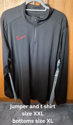 Selection of mens tracksuits, short sets, jackets