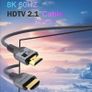 5 Metres HDMI 2.1 Cable Copper Wire Core Cable 8K@60Hz HDR 4K@240Hz/160Hz/144Hz/120Hz/60Hz UHD Ultra High Definition Video Transfer Cable Compatible with HDMI2.0 HDMI1.4 HDMI1.3 for Laptop TV PC Xbox PS5 Switch Image 3