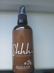 Shhh Menopause Wellness Relieve & Ease Magnesium Mist, 100ml, new