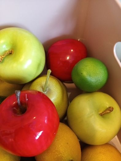 kitchen decor faux fruit