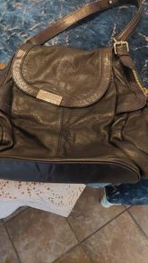 JIMMY Choo leather handbag