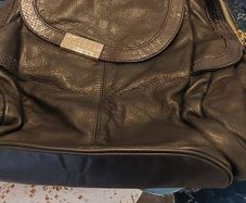 JIMMY Choo leather handbag