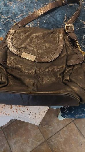 JIMMY Choo leather handbag