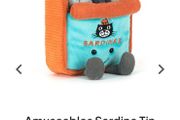 New JELLYCAT Amuseable Sardine Tin