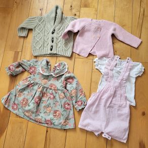 Baby girl clothes bundle 6-9 months