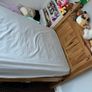 Single bed solid pine wood Image 5