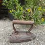 Victorian cast iron flat iron doorstop pub decor etc Image 3