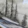 Vintage Ship Print Image 2