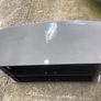Tv Black Glass Table, 3 Tier in perfect condition Image 4