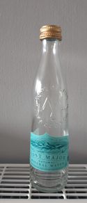 Original Mallorca glass bottle .