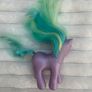 Vintage G3 My Little Pony Hasbro Lickity-Split Purple Body 2002 Used Please see pictures Image 2