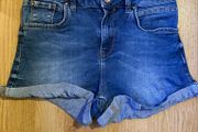 River Island denim shorts size 8
