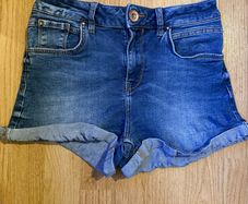 River Island denim shorts size 8