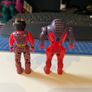 Dinoriders Krulos and Bitor from 1988 Tyco T-Rex set Image 2