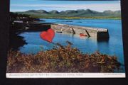 Ireland Postcard : Roundstone Harbour and The Twelve Bens , Connemara , Co. Galway - 1980s