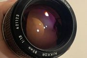 Nikon F Nikkor Ai 85mm 1:1.8 Lens