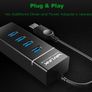 Wavlink 4 Ports USB 3.0 Multi HUB Splitter Expansion Desktop High Speed (Brand New/Warranty) Image 7