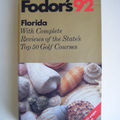 Fodor's '92 Guidebook to Florida.
