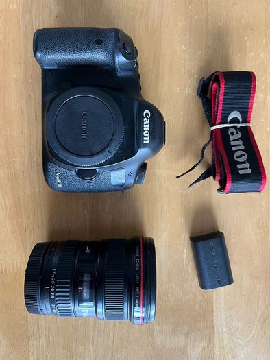 Canon 5D Mark 3 with 17-40mm f/4 L lens