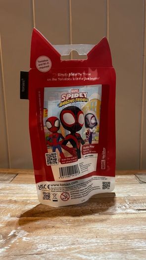 Tonies Marvel Spidey & His Amazing Friends: Spin Miles Morales Audio Figure