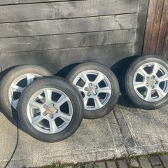 four stock audi a4 wheels