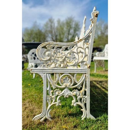 Bench Cast Iron Ornate H413