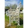 Bench Cast Iron Ornate H413 Image 2