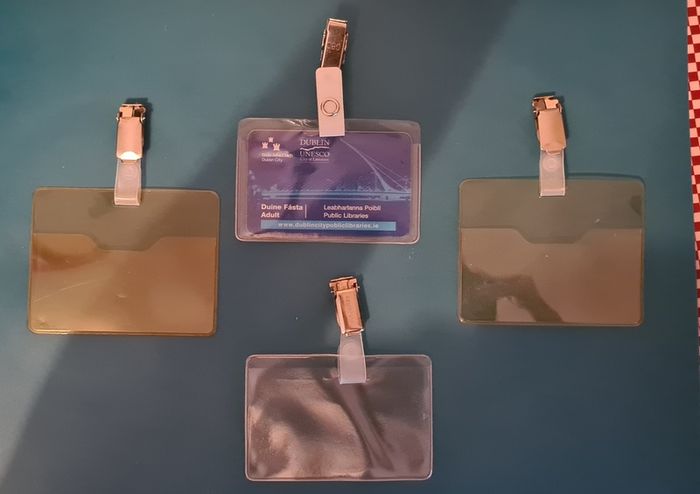 A Large Selection of Name Badge Holders