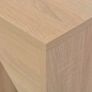 Bar Table with Moveable Shelf Oak 138x40x120 cm Image 2