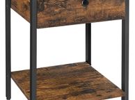 main image for ad _Bedside Table with Drawer and Shelf