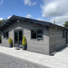Ecohome Log Cabins 3 Bed B 7.5m x 12m Modular Home