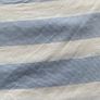 M&S Blue and White stripe Cotton Shirt Image 2