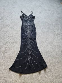 Stunning dress with bead detail size S Shein