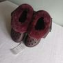 Crocs womens clogs/shoes. Burgundy.  New. Image 4