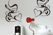 Wall Stickers Decal, House, Home Decor, Kitchen, Hall, Bedroom Decoration, Cafe Decoration
