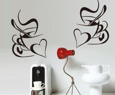 Wall Stickers Decal, House, Home Decor, Kitchen, Hall, Bedroom Decoration, Cafe Decoration