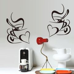 Wall Stickers Decal, House, Home Decor, Kitchen, Hall, Bedroom Decoration, Cafe Decoration