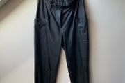 Gardeur Faux Leather Trousers