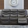 New 3+2 or 3+1+1 Leather Manual Recliner Sofa Set Image 3