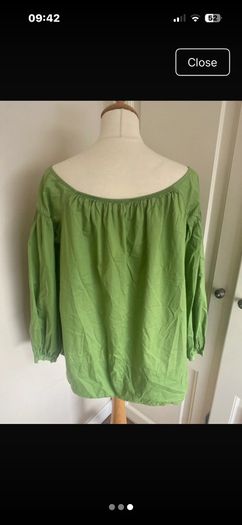 Uterque cotton top size 14