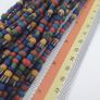 Vintage African Style MultiColor 4.5mm - 6mm Glass beads Necklace Strands Image 8